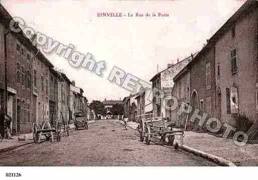 Ville de EINVILLE, carte postale ancienne