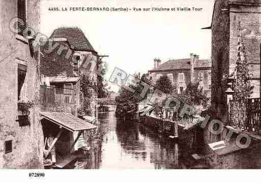 Ville de FERTEBERNARD(LA), carte postale ancienne