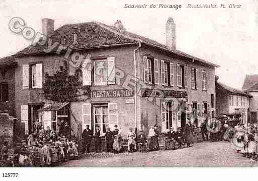 Ville de FLORANGE, carte postale ancienne