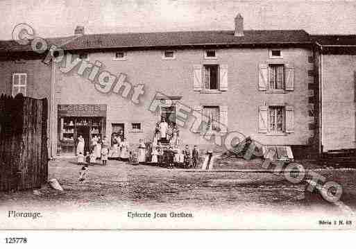 Ville de FLORANGE, carte postale ancienne