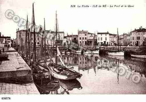 Ville de FLOTTE(LA), carte postale ancienne