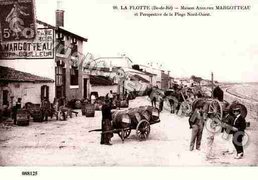 Ville de FLOTTE(LA), carte postale ancienne