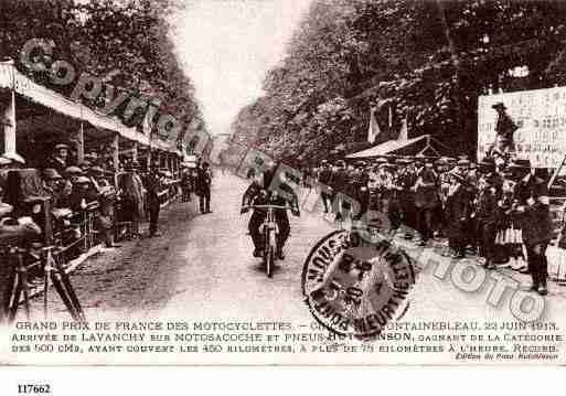 Ville de FONTAINEBLEAU, carte postale ancienne