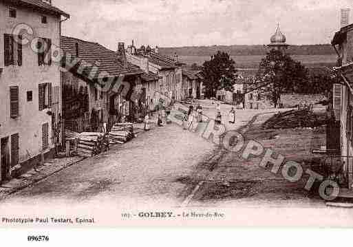 Ville de GOLBEY, carte postale ancienne