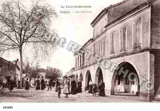 Ville de GOLFECH, carte postale ancienne