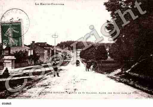 Ville de LABARTHERIVIERE, carte postale ancienne