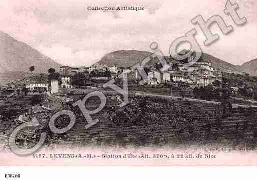 Ville de LEVENS, carte postale ancienne