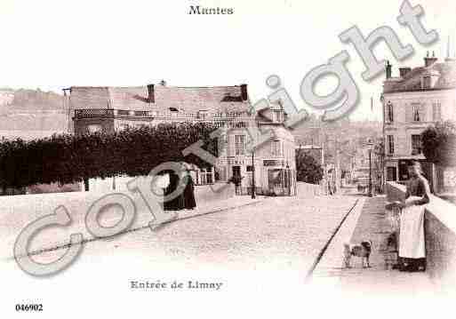 Ville de LIMAY, carte postale ancienne