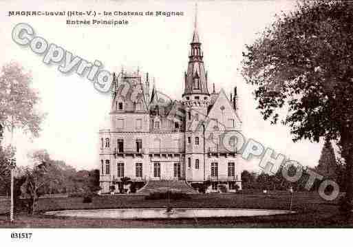 Ville de MAGNACLAVAL, carte postale ancienne