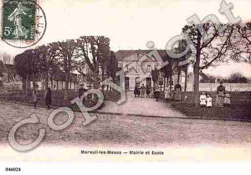 Ville de MAREUILLESMEAUX, carte postale ancienne