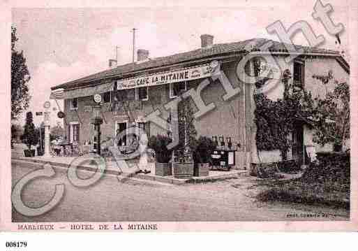 Ville de MARLIEUX, carte postale ancienne