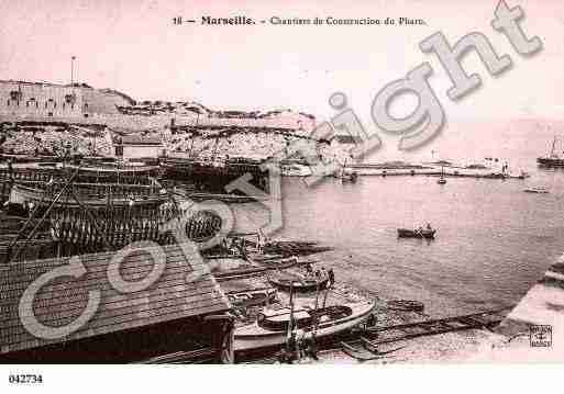 Ville de MARSEILLE, carte postale ancienne