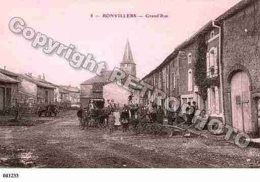 Ville de MONTBONVILLERS, carte postale ancienne