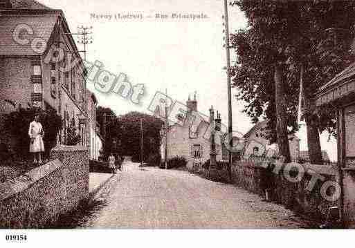 Ville de NEVOY, carte postale ancienne Ville de NEVOY, carte postale ancienne
