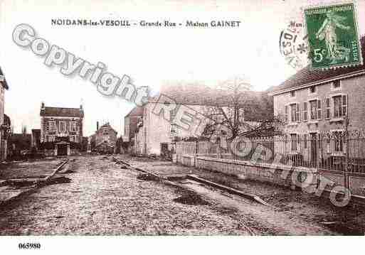 Ville de NOIDANSLESVESOUL, carte postale ancienne