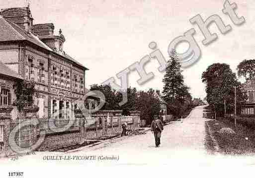 Ville de OUILLYLEVICOMTE, carte postale ancienne