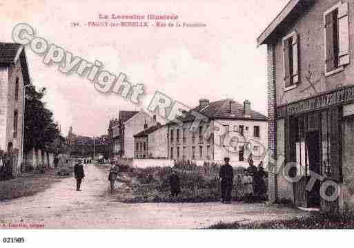 Ville de PAGNYSURMOSELLE, carte postale ancienne