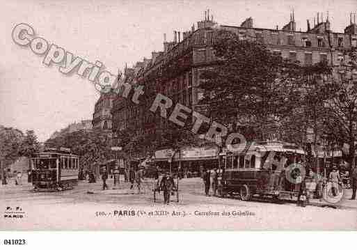 Ville de PARIS5, carte postale ancienne