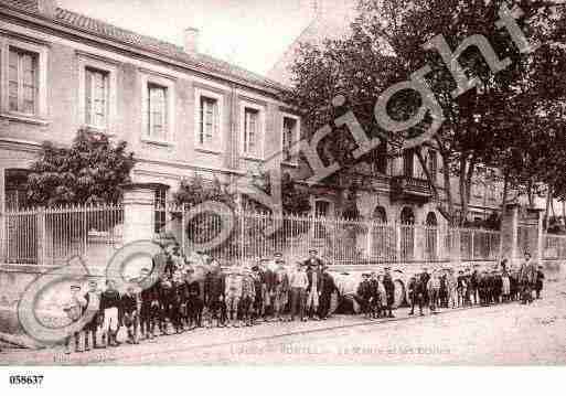 Ville de PORTELDESCORBIERES, carte postale ancienne