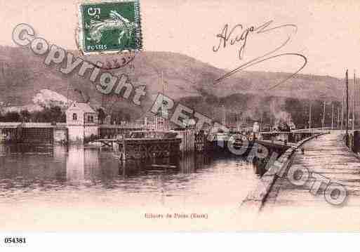 Ville de POSES, carte postale ancienne Ville de POSES, carte postale ancienne