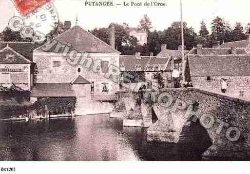 Ville de PUTANGESPONTECREPIN, carte postale ancienne