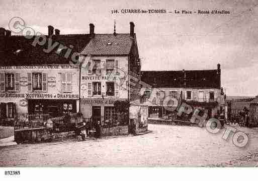 Ville de QUARRELESTOMBES, carte postale ancienne