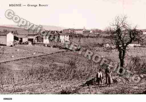 Ville de REGNIEDURETTE, carte postale ancienne