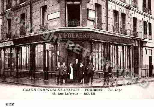 Ville de ROUEN, carte postale ancienne