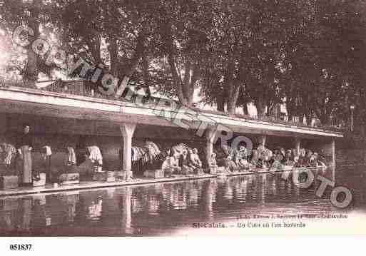 Ville de SAINTCALAIS, carte postale ancienne