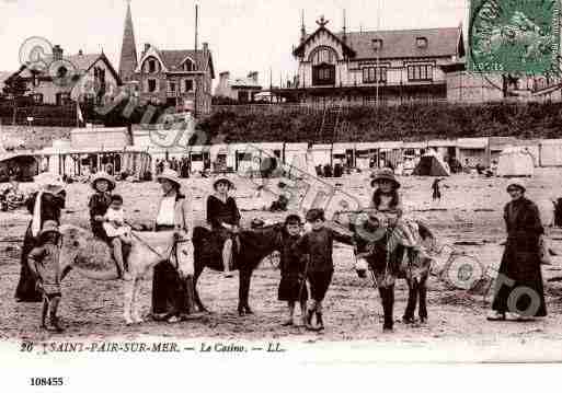 Ville de SAINTPAIRSURMER, carte postale ancienne