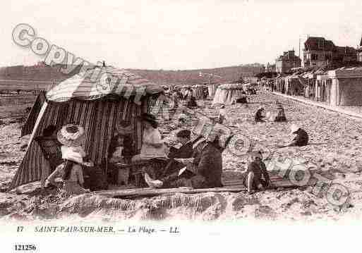 Ville de SAINTPAIRSURMER, carte postale ancienne