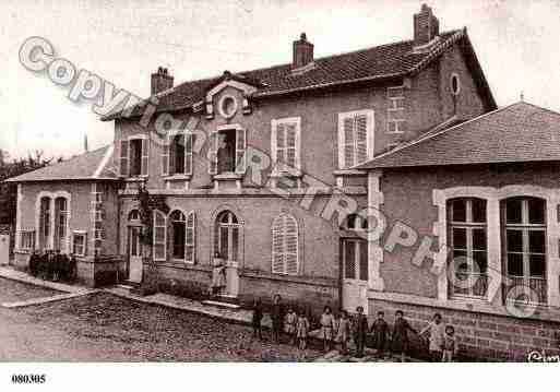 Ville de SAINTPRIEST, carte postale ancienne