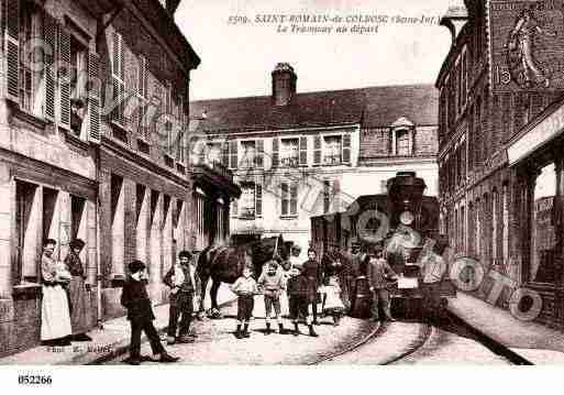 Ville de SAINTROMAINDECOLBOSC, carte postale ancienne