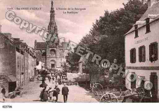 Ville de SAINTEANNED\'AURAY, carte postale ancienne