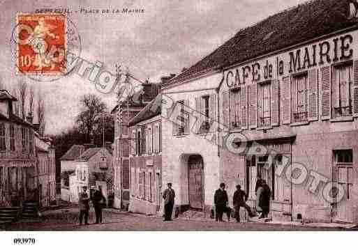 Ville de SEPTEUIL, carte postale ancienne