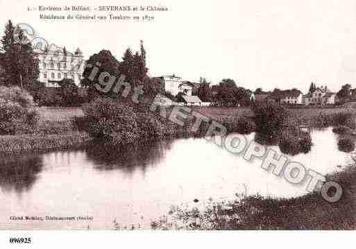 Ville de SEVENANS, carte postale ancienne