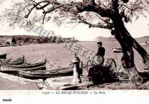 Ville de SIXFOURS, carte postale ancienne