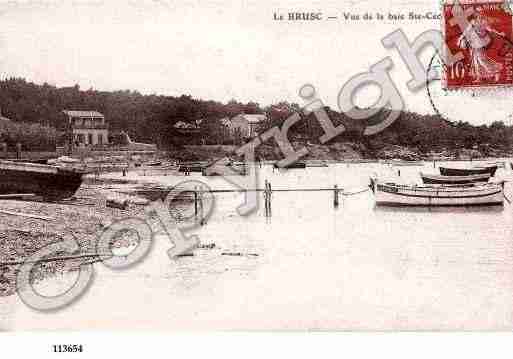 Ville de SIXFOURS, carte postale ancienne