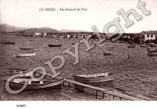 Ville de SIXFOURS, carte postale ancienne