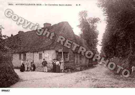 Ville de SOTTEVILLESURMER, carte postale ancienne