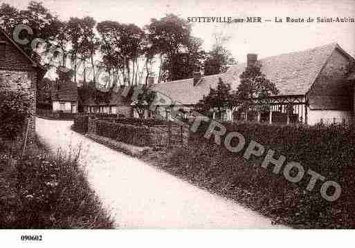 Ville de SOTTEVILLESURMER, carte postale ancienne