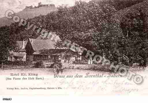 Ville de STAMBACH, carte postale ancienne