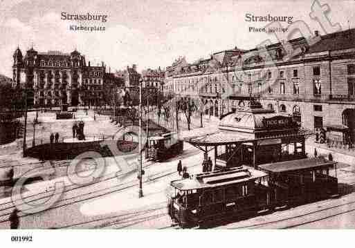 Ville de STRASBOURG, carte postale ancienne