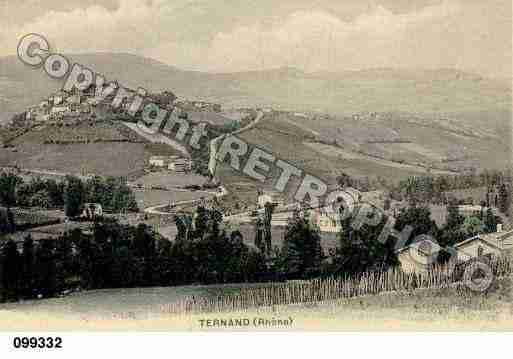 Ville de TERNANDGRANDESPLANCHES, carte postale ancienne Ville de TERNANDGRANDESPLANCHES, carte postale ancienne