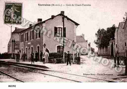 Ville de VARRAINS, carte postale ancienne