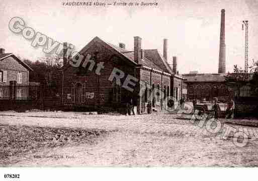 Ville de VAUCIENNES, carte postale ancienne