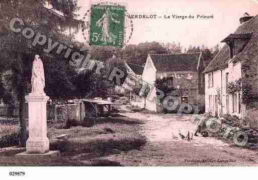 Ville de VERDELOT, carte postale ancienne