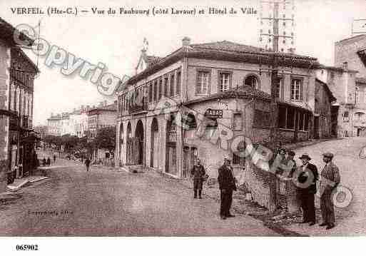 Ville de VERFEIL, carte postale ancienne