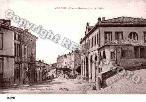 Ville de VERFEIL, carte postale ancienne
