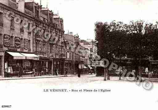 Ville de VESINET(LE), carte postale ancienne